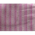 thumbnail image 4 of oneOone Georgette Viscose Fabric Geometric Sign|Triangle & Stripe Block Print Fabric BTY 42 Inch Wide, 4 of 4