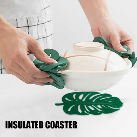 

Cup Clearance Green Cactus Turtle Back Leaf Shape Protects The Pot Pad Heat Insulation Pad