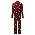 thumbnail image 4 of Pyjamas de Noël Assortis pour la Famille, Tenues Assorties Colorées pour un Style Familial Cohésif (Rouge), 4 of 4
