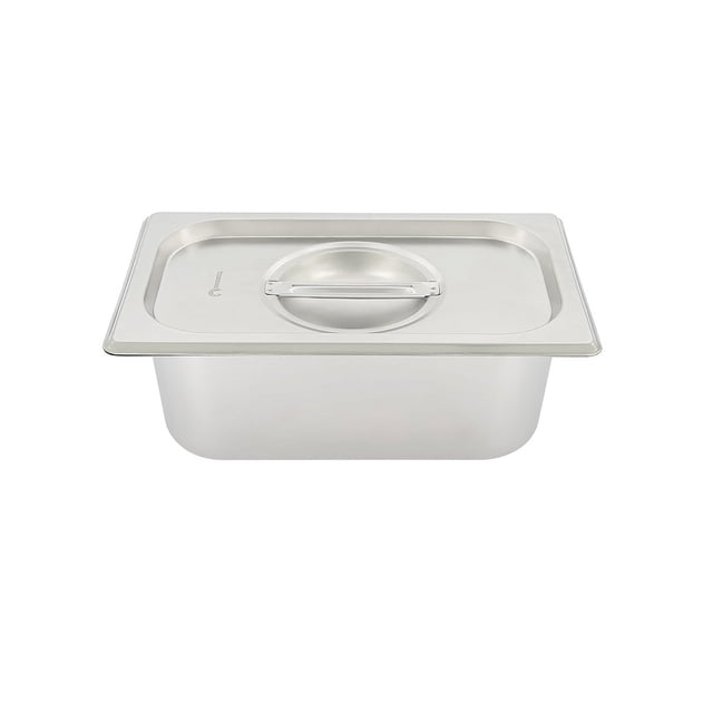 Inserto Acero Inoxidable con tapa 1/4 6.5 cm Shorbull. Sin derrames Shorbull Inserto de acero inoxidable