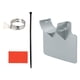 thumbnail image 2 of Soporte de montaje de fijación de tubería de piscina de alta versión para Intex Bestway gris Ndcxsfigh Libre de BPA, 2 of 7