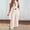 Beige, variant on Sentmoon Overalls Women Sleeveless Plus Size Rompers for Curvy Women Solid Color Regular Fit Jumper for Women Summer for Business and Casual S-2XL