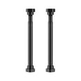 thumbnail image 1 of 2Pcs Undermount Sink Brackets 40-50Cm Adjustable Sink Brackets Support Sink Legs Black, 1 of 4
