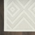 thumbnail image 5 of Nourison Versatile Indoor/Outdoor Ivory White 3' x 5' Area Rug (3x5), 5 of 8