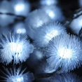 thumbnail image 2 of 16.5ft Solar energy 30 LED Furry Snowball String Lights Dandelion Fairy String LightsIdeal Gift, 2 of 5
