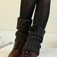 thumbnail image 1 of Mikilon Lady Adult Leg Sets Pile Of Socks Autumn And Winter Keep Warm Wool Sock Knitting Foot Cover, 1 of 6