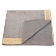 thumbnail image 3 of Indian Consigners Silver Altar Cloth Velvet 24 Inches Tarot Altar Pooja Aasan Cloth Table Cloth Multipurpose Wall Hanging Holy Cloth.Golden Shinny Border, 3 of 5