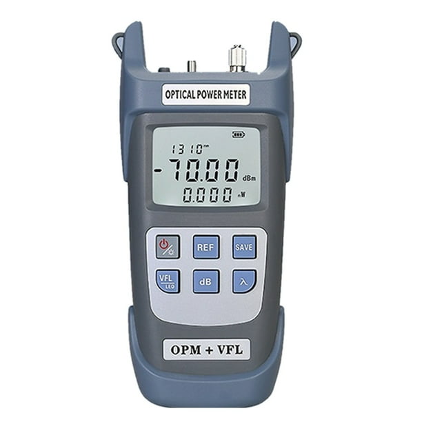 Medidor de Potencia óPtica -G710B (OPM -70 -+10DBm) con Localizador Visual de Fallas Probador de Fibra óPtica 10Km VFL 10MW