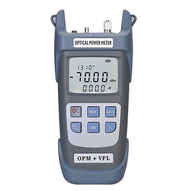 Medidor de Potencia óPtica -G710B (OPM -70 -+10DBm) con Localizador Visual de Fallas Probador de Fibra óPtica 10Km VFL 10MW