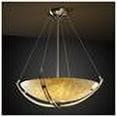 thumbnail image 2 of Justice Designs Clouds 18" Pendant Bowl w/Crossbar - Brushed Nickel - CLD-9721-35-NCKL, 2 of 2