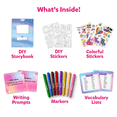 thumbnail image 5 of Skillmatics My Storybook Art Kit Unicorns and Princesses, DIY Storytelling & Craft Activity Kit for Kids, Creative Writing and Art Set, Ages 5+, 5 of 10