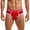 Red, variant on Men's Boxer Briefs No Ride up Spandex Men Underpants Underwear Men Small Underwear Mens Mens Briefs Big Pack of for Bulk Long Leg Underpants Small Men's Fashion Red 2XL