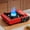 red, variant on YOPTOP Portable Butane Stove Single Gas Stove Camping and Backpacking Essential High Performance Double Wind Guard Aluminum Alloy and Safe,red,asshown