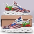 thumbnail image 4 of Puerto Rico with Flor de Maga Shoes Trail Running Shoe Non-Slip Breathable Comfortable Sneakers white Size 13, 4 of 7