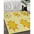 thumbnail image 2 of Ahgly Company Indoor Rectangle Patterned School Bus Yellow Area Rugs, 8' x 12', 2 of 6