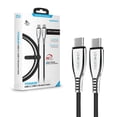thumbnail image 1 of Cable de carga Naztech Titanium USB-C a USB-C de 1,8 m, negro, 1 of 7