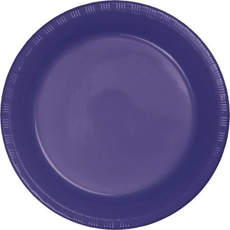 Touch Of Color Heavy Duty Plastic Plates, 7