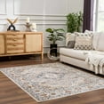 thumbnail image 4 of BoutiqueRugs Erez Farmhouse Runner Rug - Machine Washable - Dark Blue, Light Blue, Tan - 2'7" x 7'3" Runner, 4 of 17