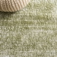 thumbnail image 5 of SAFAVIEH Tahoe Trudi Abstract Shag Area Rug, Sage/Ivory, 8' x 8' Square, 5 of 11