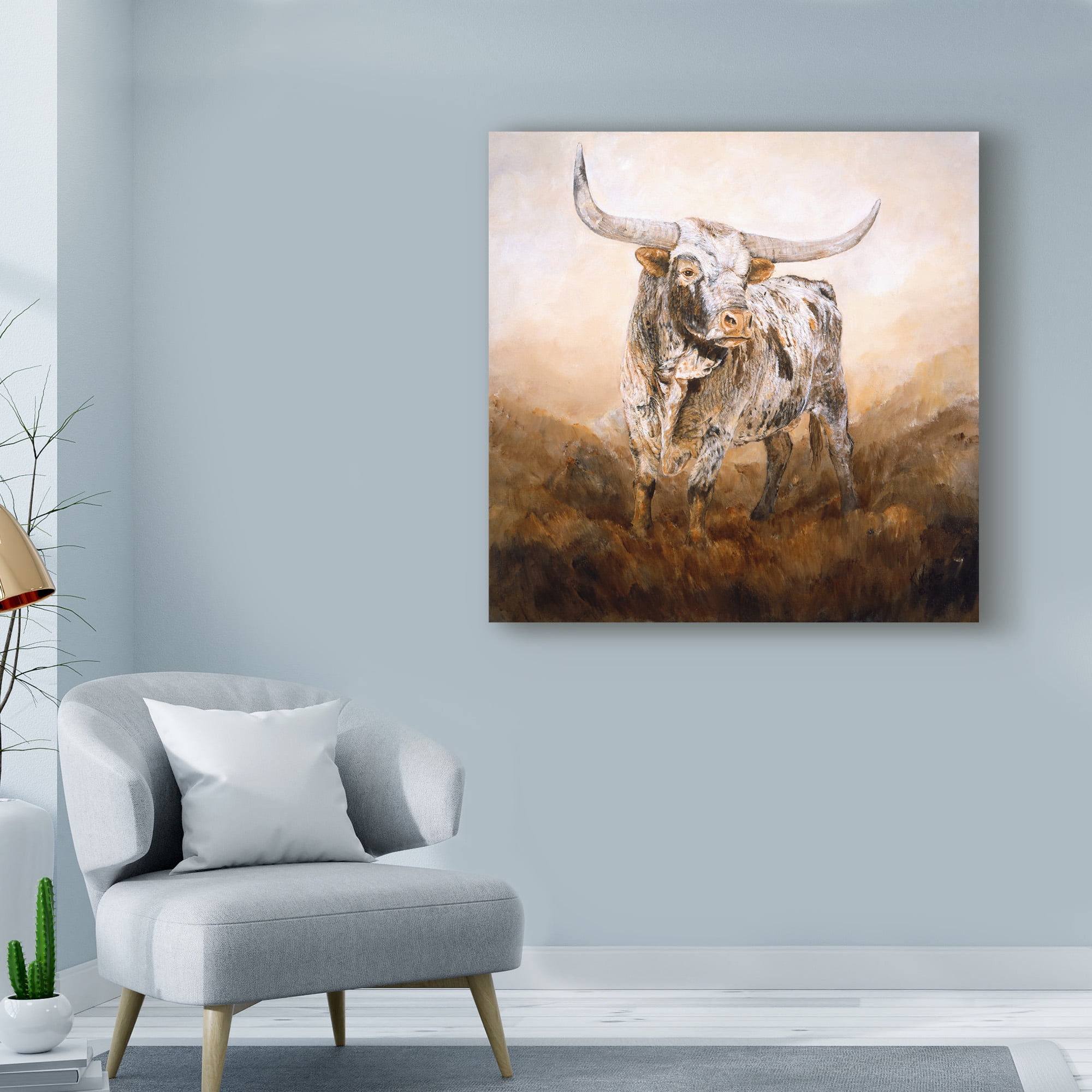 Trademark Fine Art 'Dont Mess with Me' Canvas Art by Kathy Winkler