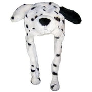 Plush Fleece Animal Hat DALMATIAN DOG with Ear Flaps KIDS AND ADULTS OSFA USA