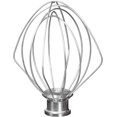 thumbnail image 1 of El accesorio se adapta a la batidora de pie con cabezal inclinable Kitchen Aid, reemplaza K45WW, acero inoxidable, batidor de crema espesa para huevos, batidor de mayonesa para pasteles, 1 of 5