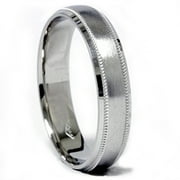 Pompeii 4mm 950 Platinum Comfort Fit Wedding Band (,)