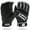 Black/Black, variant on Franklin Sports MLB Small Batting Gloves, Natural II Pearl and White, Adult