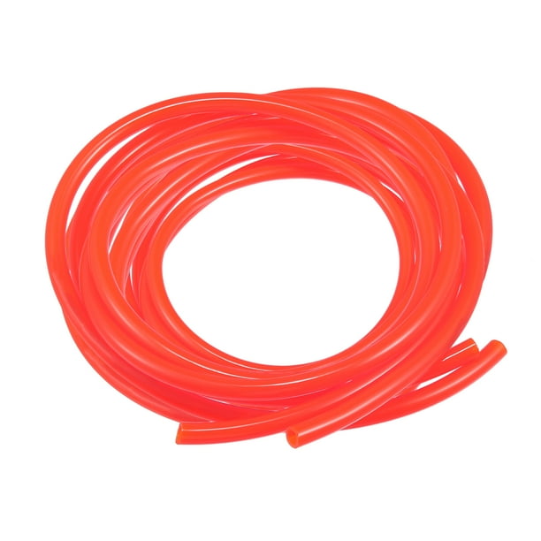 uds manguera de línea de ventilación de combustible, 0,2 "x 118" 5mm x 300cm tubo de manguera de gasolina de línea de gas Universal para ATV Dirt Bike Go Kart poliuretano duradero naranja