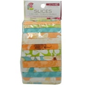 Creative Cuts In Full Bloom 2.5" x 42" Fabric Slices, 24 Piece