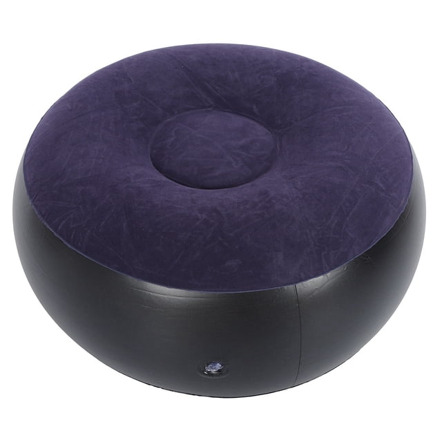 Taburete inflable, taburete de flujo inflable duradero, plegable para senderismo de playa sala de estar de la sala de estar al aire libre balcón de dormitorio