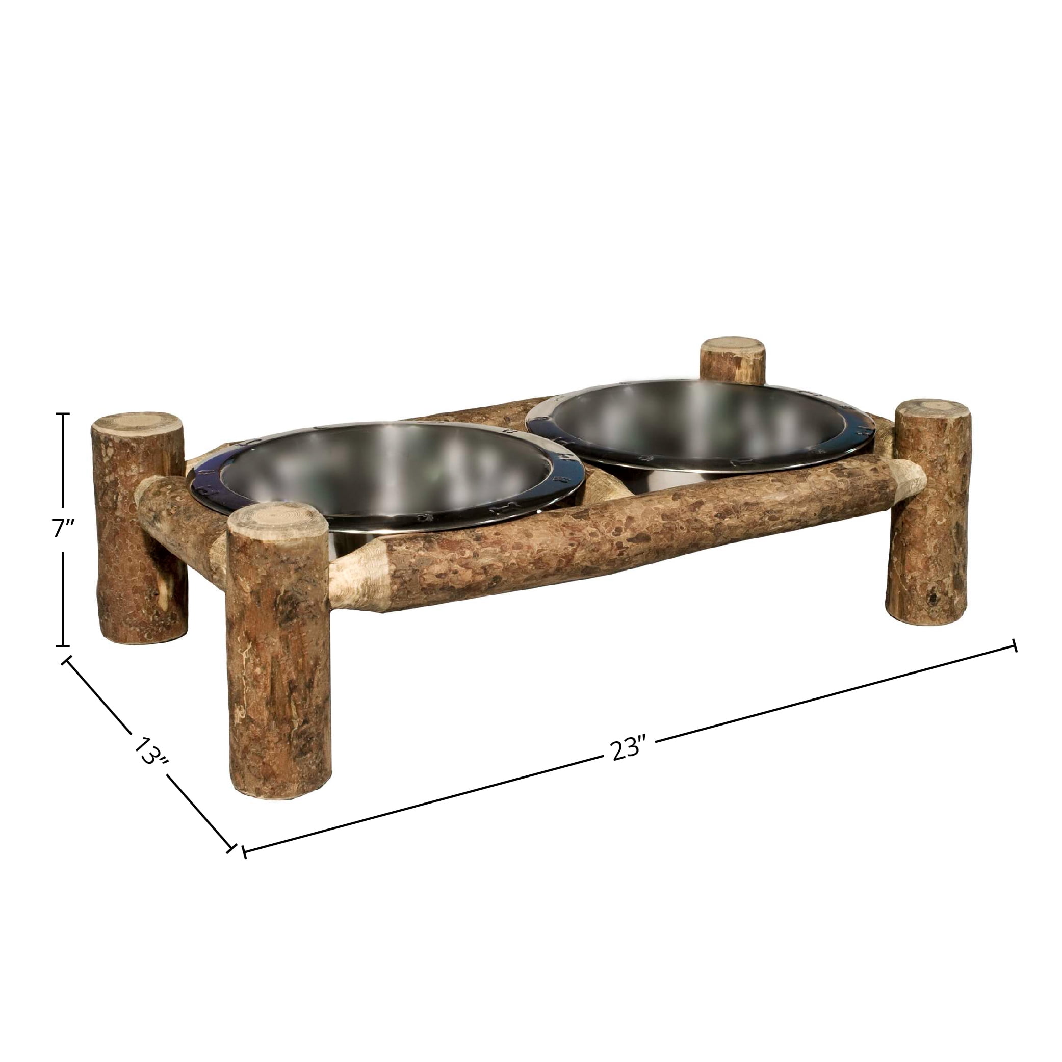 Glacier Country Collection Large Pet Feeder