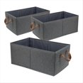 thumbnail image 1 of Contenedores de Almacenamiento de Gran Capacidad, Cajas Plegables Resistentes para Organizar Ropa, Sábanas, Juguetes y Libros (Paquete de 3), 1 of 5