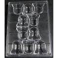 thumbnail image 2 of Chocolate Mold: Bell 57mm Side to Side (at Base), 57mm Top to Bottom, 27mm High; 10 Cavities, 2 of 2