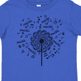 thumbnail image 4 of Inktastic Music Dandelion Musical Gift Boys or Girls Toddler T-Shirt, 4 of 5