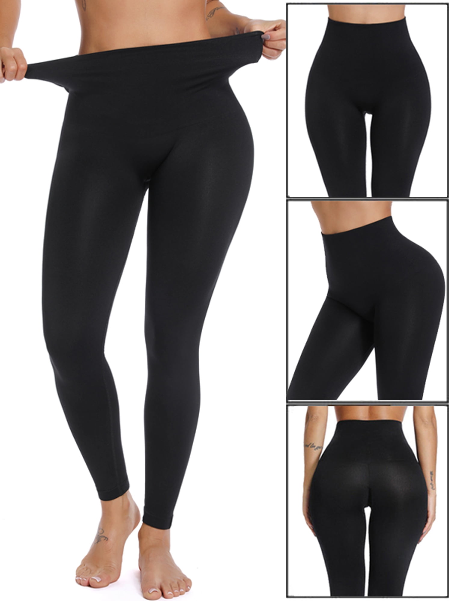 DICCO 2 Pack Maternity Leggings for Women Over The Belly Comfortable Workout Yoga Women Shaper Pants for Pregnancy 