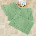 thumbnail image 2 of Collections Etc Elegant Serene 3-Piece Non-Slip Tufted Bath Rug Set, 2 of 4