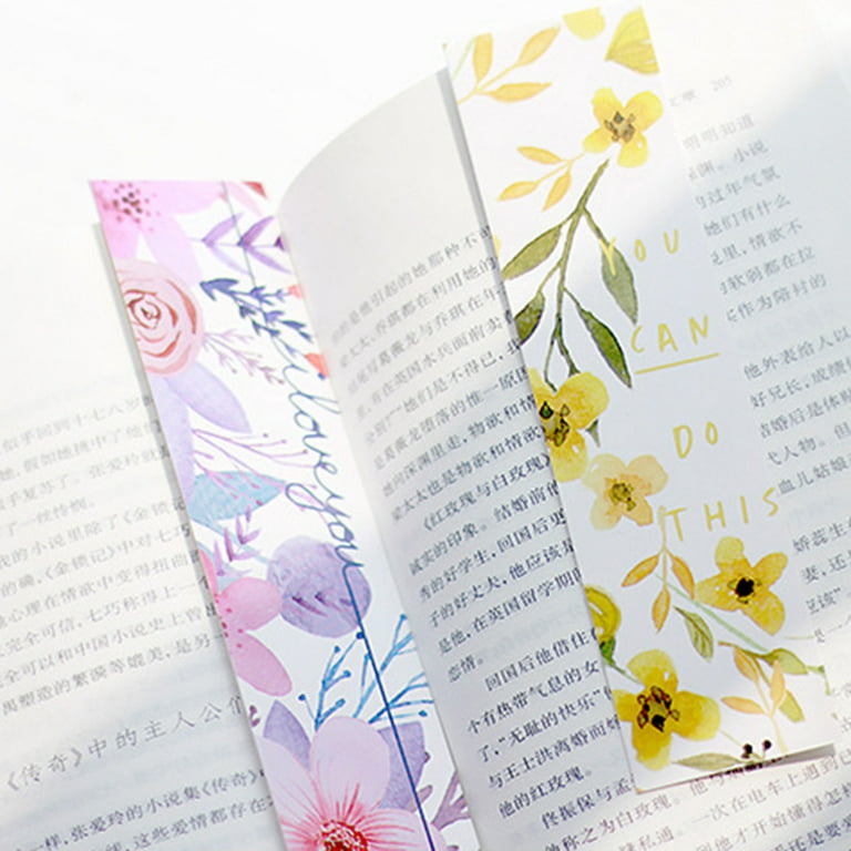 Wood Bookmark - Flower — The DIME Store