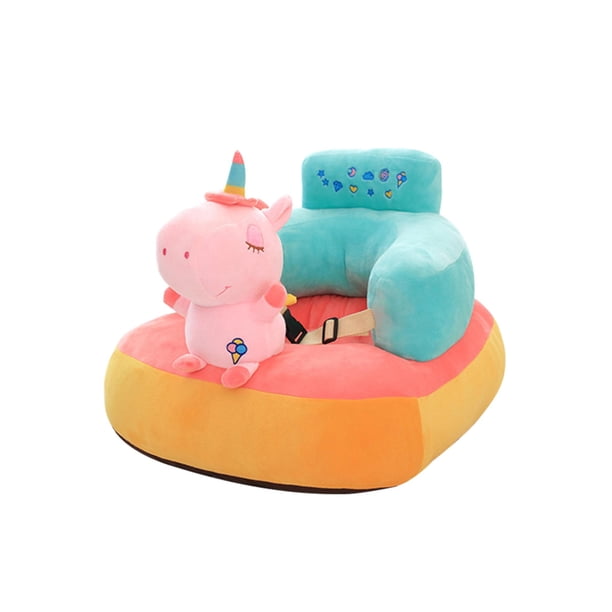 Ygjytge Funda Sofá para Bebé Suave Lavable para Sentarse Sin Cuna (Licorne)