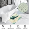 thumbnail image 3 of Whale Non-Slip Polyester Door Rug Chair Mat Kitchen Rugs, Machine Washable, 3 of 6