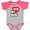 Baseball Heather and Hot Pink, variant on Inktastic I Love My Mimi Boys or Girls Baby Bodysuit