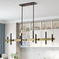 thumbnail image 6 of Livex Lighting - Denmark - 8 Light Chandelier in Mid Century Modern Style - 9.25, 6 of 8