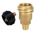 thumbnail image 2 of 2X Adaptador de Propano QCC1 Ajuste de VáLvula Reguladora de Gas 5042 Macho QCC1 Tuerca Adaptador de Manguera de Ajuste de Gas Propano con Tuerca, 2 of 5