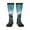 2 Black-1, variant on Astronaut Contemplating Planet Print Adult Stockings,Crew Socks,Unisex Fashion Socks, Casual Sports Socks,Comfortable Crew Socks for Everyday Wear and Sports
