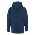 thumbnail image 3 of J. America Girl's Cosmic Fleece Hooded Pullover Sweatshirt, Style 8610, 3 of 3