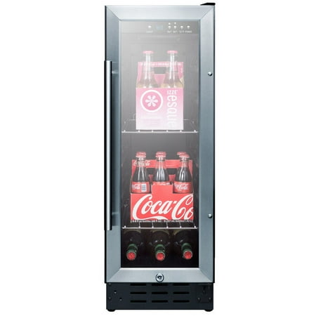 - Summit SCR1225 Summit SCR1225B - 12-Inch Built-In Commercial Beverage Center