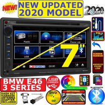 BMW E46 3 SERIES BLUETOOTH TOUCHSCREEN CD DVD USB Double Din Car Stereo Radio