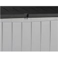 thumbnail image 6 of Keter Novel 90 Gallon Durable Weatherproof Resin Deck Box Organization and Storage for Outdoor Patio and Lawn, Black and Gray, 6 of 6