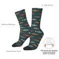 thumbnail image 4 of Logiee River Freshwater Fish Print Adult Socks for Men & Women,Calf Socks, Ankle Socks,Boots Socks,Breathable Casual Sock,Unisex Crew Socks, 4 of 6