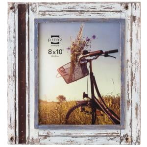 8x10 rustic frame distressed finish river wood